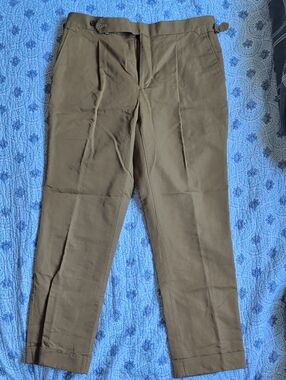 Spier And Mackay Cotton/Linen Pleated Pants